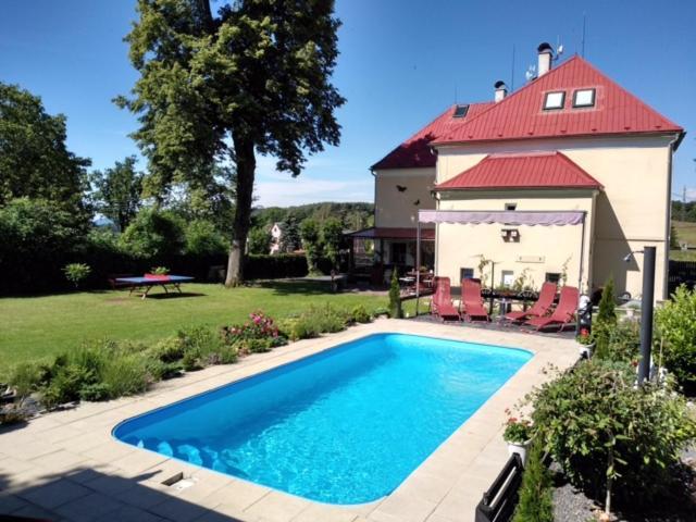 Pension Novy Den Albrechtice  Exterior foto